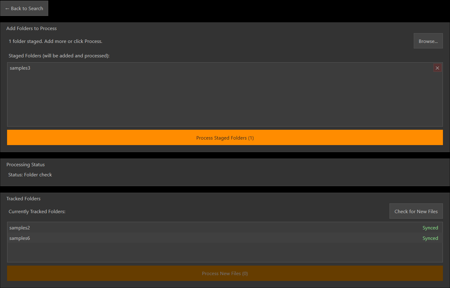 curator library management interface